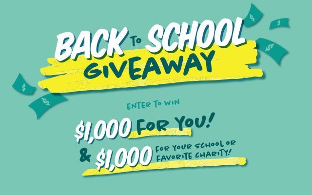 Official Contest Rules for BACK TO SCHOOL GIVEAWAY