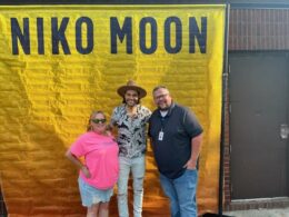 The Moose's Jodi K & Josh Sharrow with Niko Moon