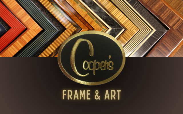 Rocketgrab+ Featured Deal! $50 FOR A $100 GIFT CERTIFICATE TO COOPER’S FRAME & ART!!!