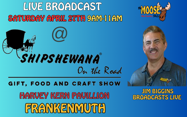 <h1 class="tribe-events-single-event-title">LIVE BROADCAST AT SHIPSHEWANA ON THE ROAD IN FRANKENMUTH</h1>